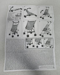 Bayer Dolls Buggy Set With Bag 46 - Cm 30576AB - Colorland Toys