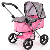 Bayer Go Doll's Pram with Tub Cover - Colorland Toys