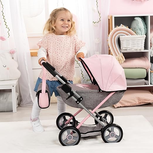 Bayer Pram Set Cosy Fits 46 - Cm Dolls 12760AA - Colorland Toys