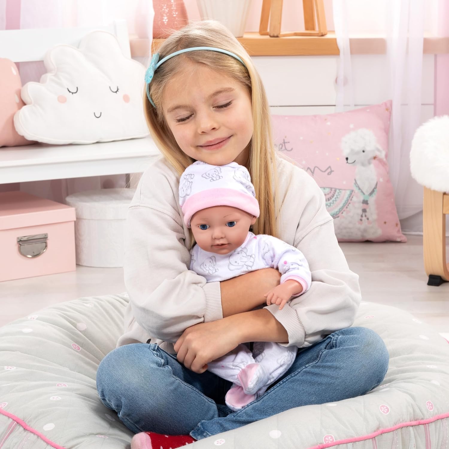 Bayer Stuffing Baby Doll 20 - Cm Asst 93827AB - Colorland Toys