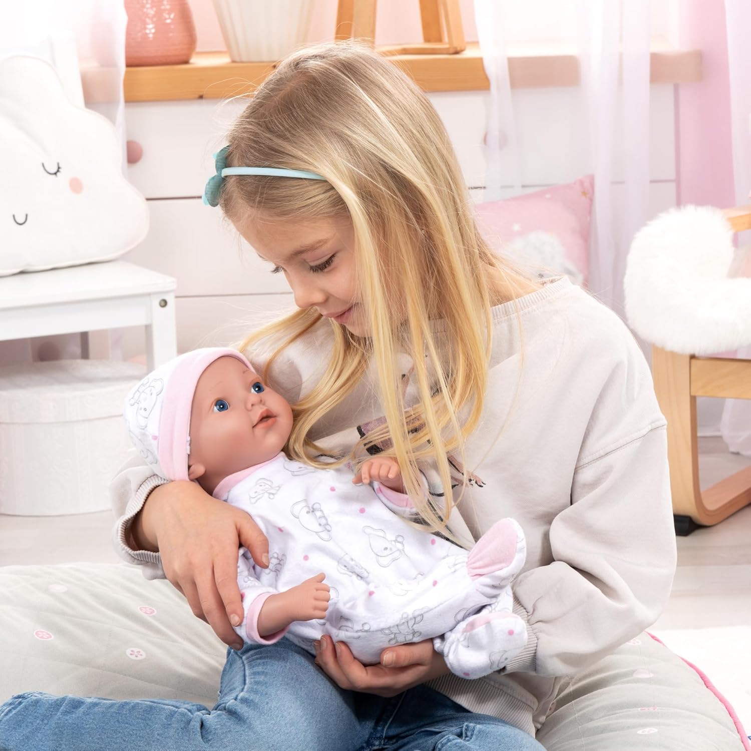 Bayer Stuffing Baby Doll 20 - Cm Asst 93827AB - Colorland Toys