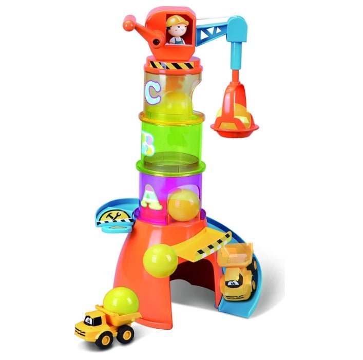 BB Junior Volvo 5 - 1 Stacking Crane 16 - 88605 - Colorland Toys