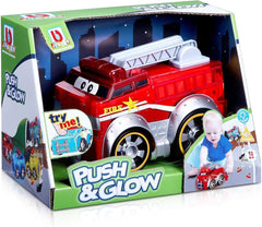 BBJunior Push And Glow Fire Truck 16 - 89006 - Colorland Toys