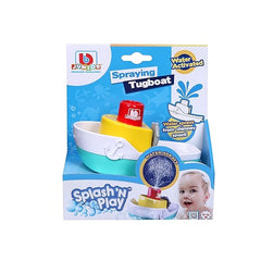 BBJunior Splash 'N Play Spraying Tugboat 16 - 89003 - Colorland Toys