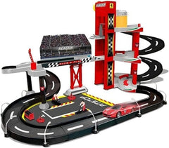 BBurago Ferrari Racing Garage Playset 18 - 30197 - Colorland Toys
