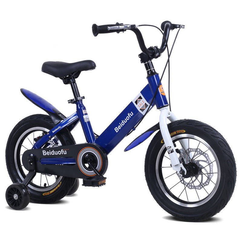 BDF Beiduofu Bicycle 14 Inch Blue MB002 - Colorland Toys