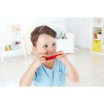 Hape Blues Harmonica Wooden Musical Instrument - Colorland Toys