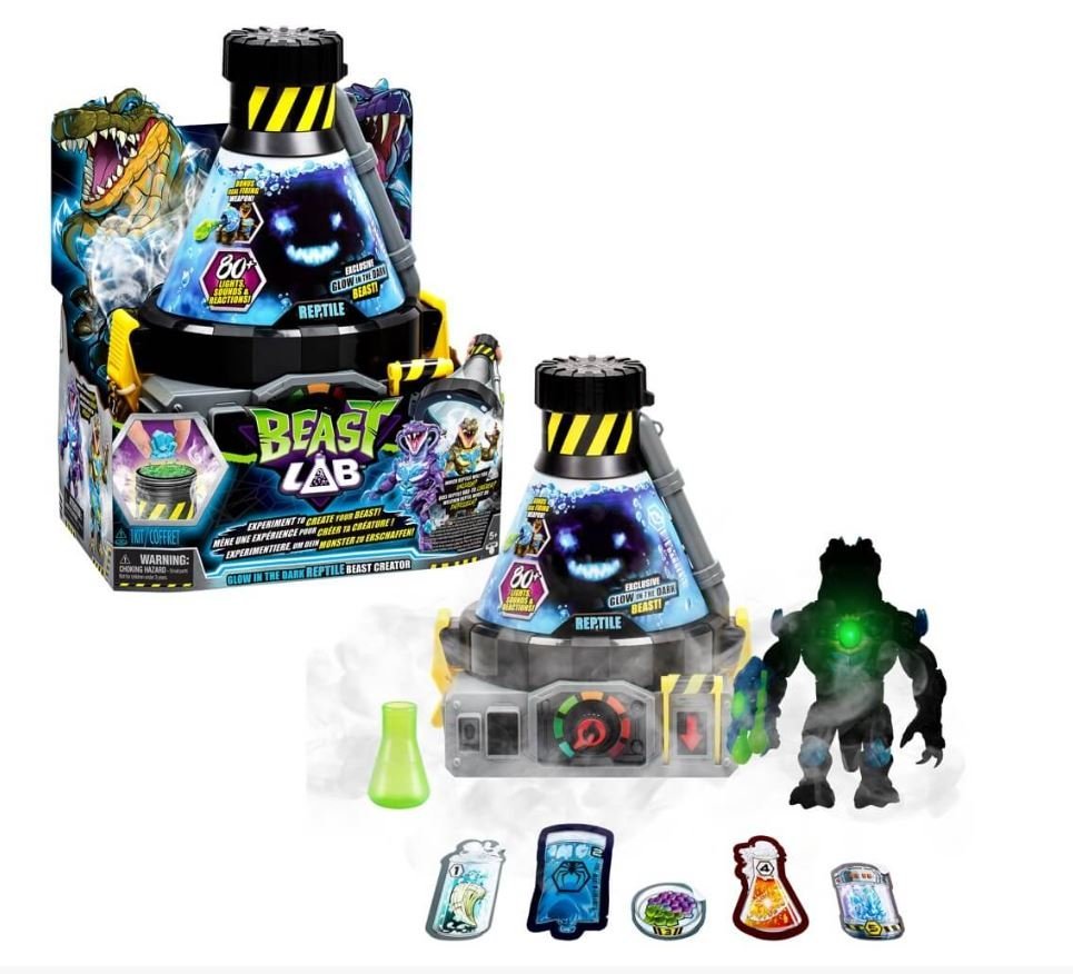 Beast Lab Glow in the Dark Reptile Beast Creator Single Pack - Colorland Toys
