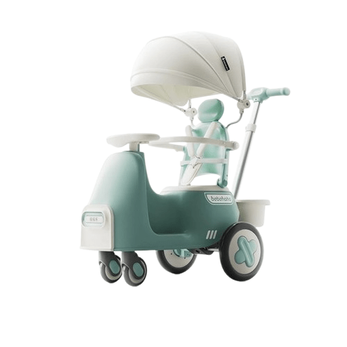 Bebehaha Rocking Stroller Baby Ride On Green MN042 - Colorland Toys