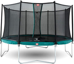 Berg Trampoline Favorit Safety Net Comfort 380cm - Green - Colorland Toys