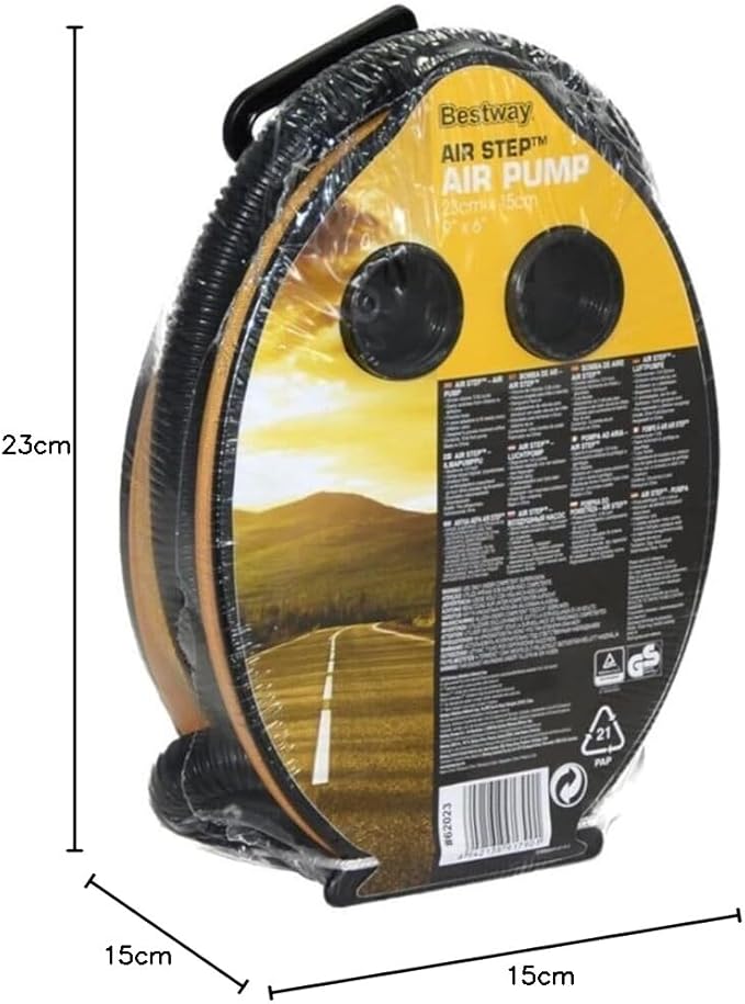 Bestway 9"/23cm Air Step Foot Pump - Colorland Toys