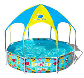 Bestway Above Ground Splash N Shade Play Round Pool 244 x 51cm 56432 - Colorland Toys
