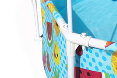 Bestway Above Ground Splash N Shade Play Round Pool 244 x 51cm 56432 - Colorland Toys