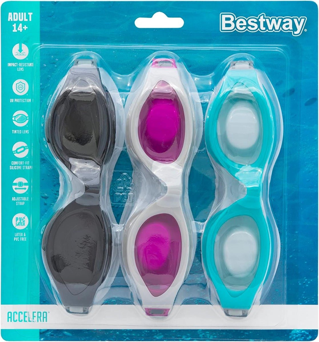 Bestway Accelera Goggle Set 21095 - Colorland Toys