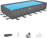 Bestway Apx365 Rectangular Pool 7.32mx3.66mx1.32m 561KG - Colorland Toys