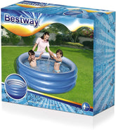Bestway Big Metallic 3 - Ring Pool 67x21 inch 51042 - Colorland Toys