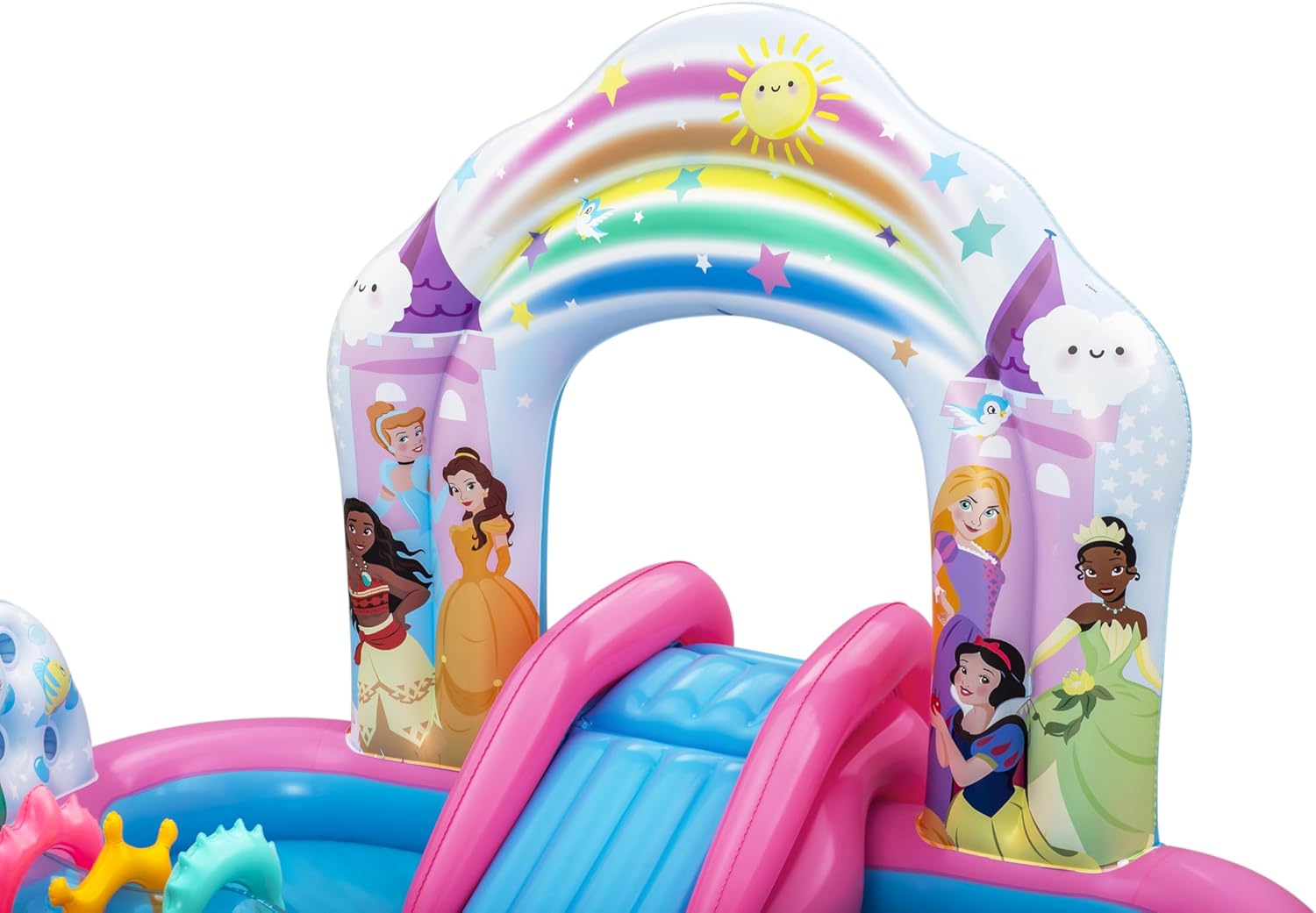 Bestway Disney Princess Play Center Enchanted World 221 x 193 x 140cm 9103Y - Colorland Toys