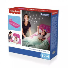 Bestway Fisher Price Air Bed Dream Light with LED Projector 132 x 76 x 46 cm 93548 - Colorland Toys