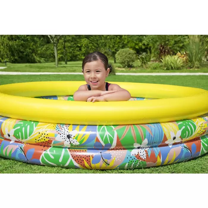 Bestway Floral Paradise Play Pool 1.68 x 38cm 51203 - Colorland Toys