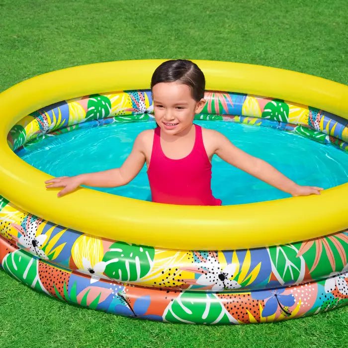 Bestway Floral Paradise Play Pool 1.68 x 38cm 51203 - Colorland Toys