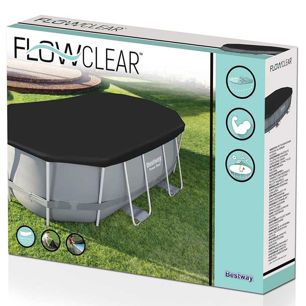 Bestway Flowclear PVC Pool Cover 4.27mX2.50mX1m 58425 - Colorland Toys