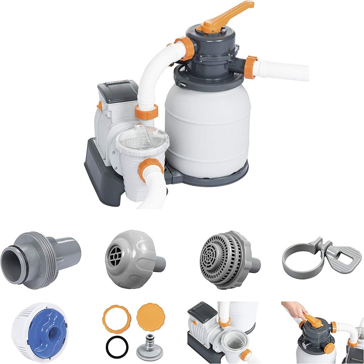 Bestway Flowclear Sand Filters 1500gal 58497 - Colorland Toys