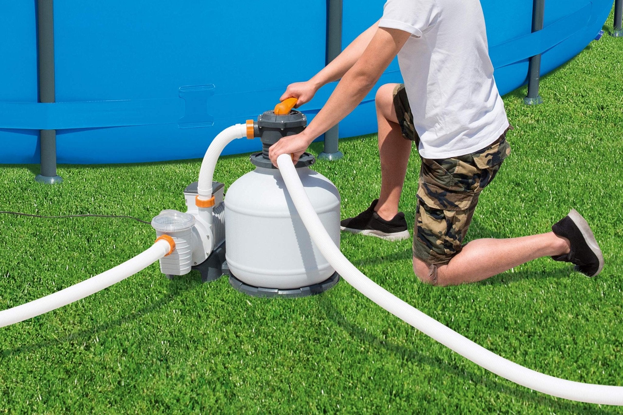Bestway Flowclear Sand Filters White 2600 gal 58486 - Colorland Toys