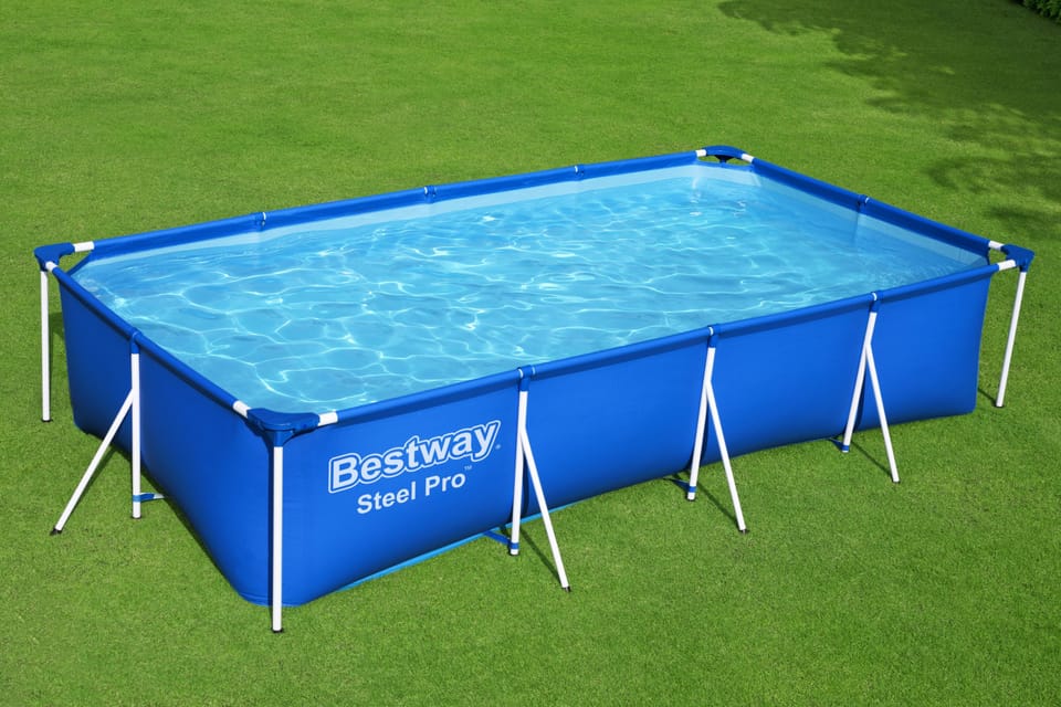 Bestway Frame Pool 400 x 211 x 81 cm with Filter Pump - Colorland Toys