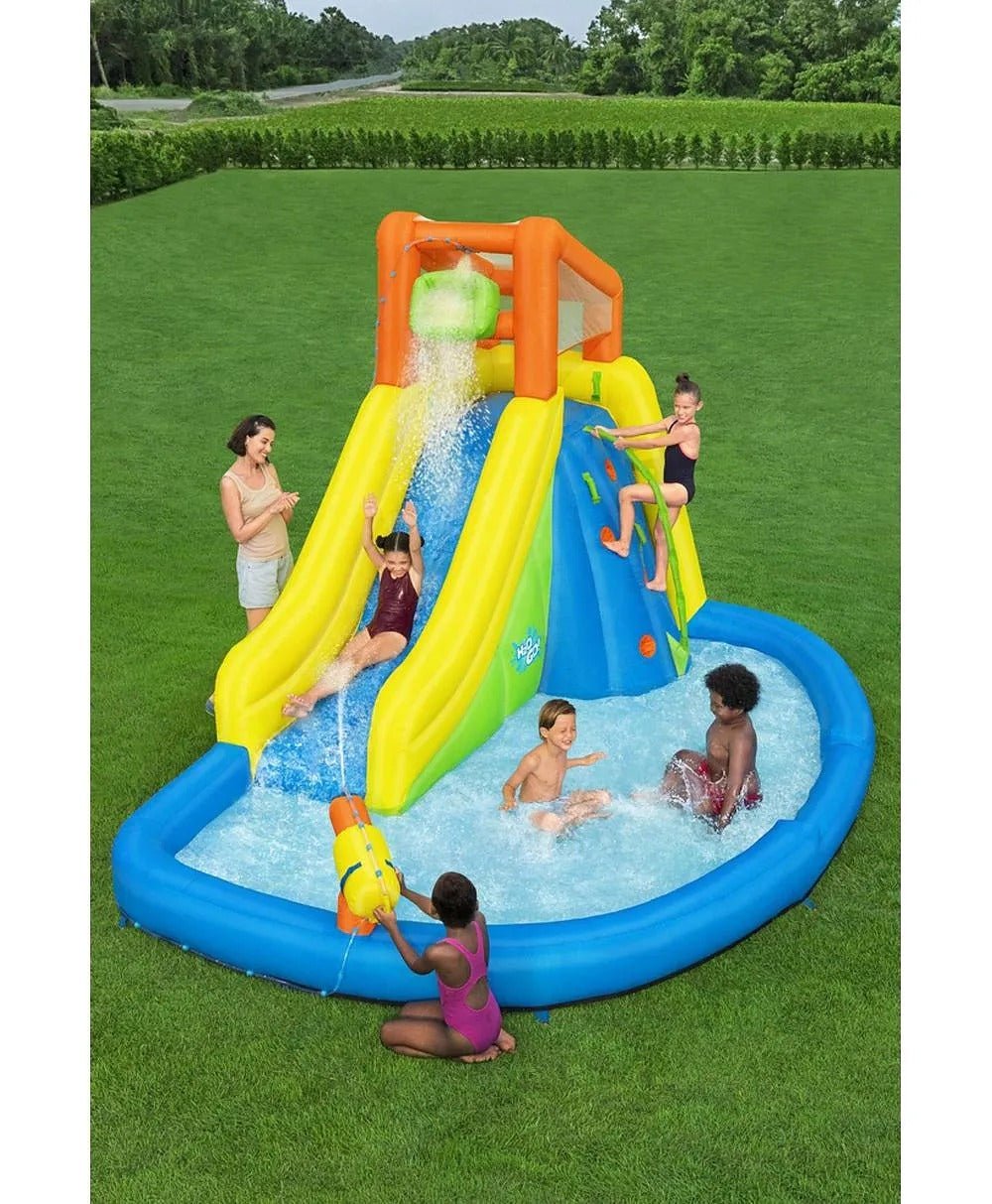 Bestway H2OGO! Mount Splashblast Mega Water Park 4.35m x 2.86m x 2.67m 53478 - Colorland Toys