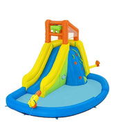 Bestway H2OGO! Mount Splashblast Mega Water Park 4.35m x 2.86m x 2.67m 53478 - Colorland Toys