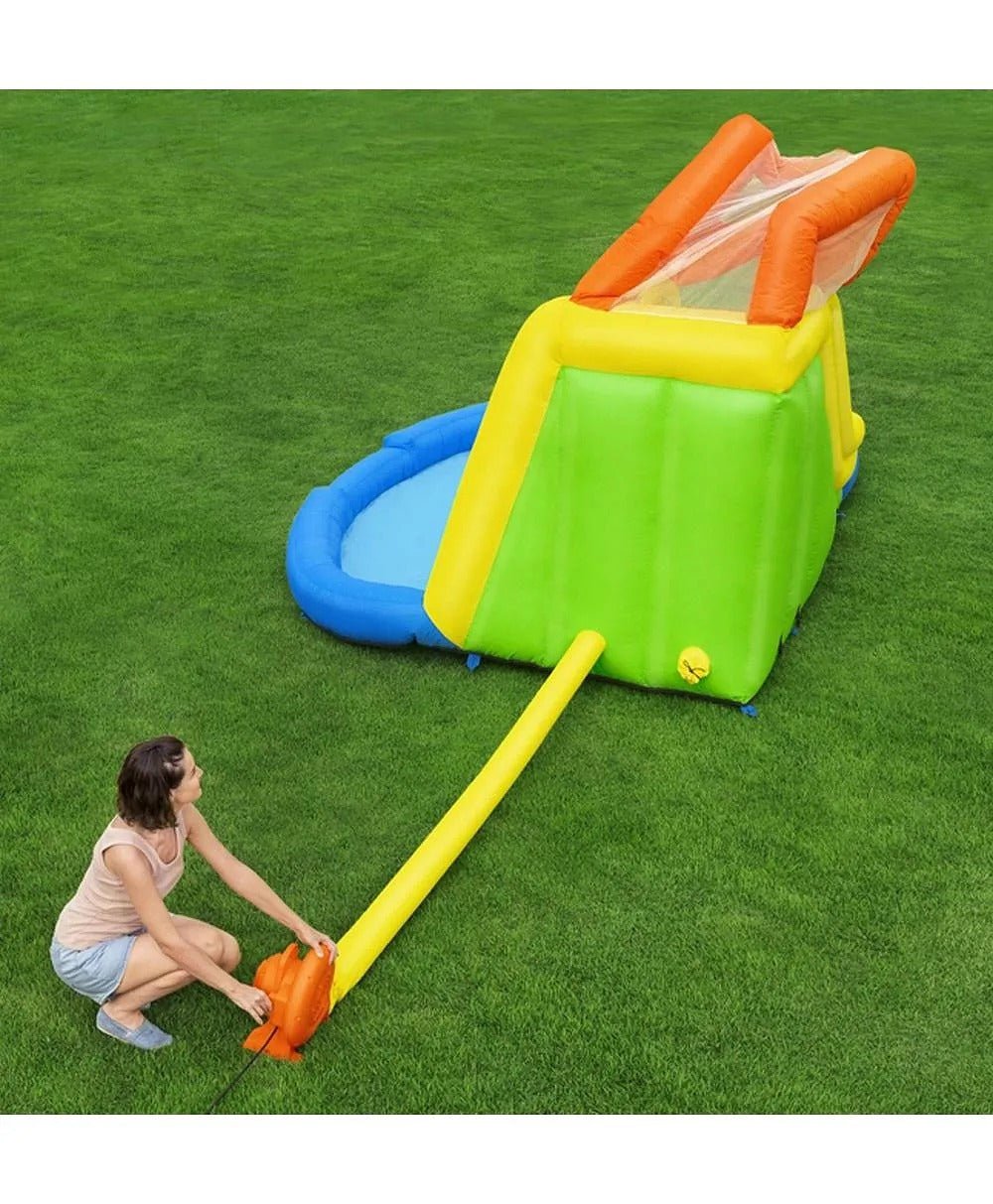 Bestway H2OGO! Mount Splashblast Mega Water Park 4.35m x 2.86m x 2.67m 53478 - Colorland Toys