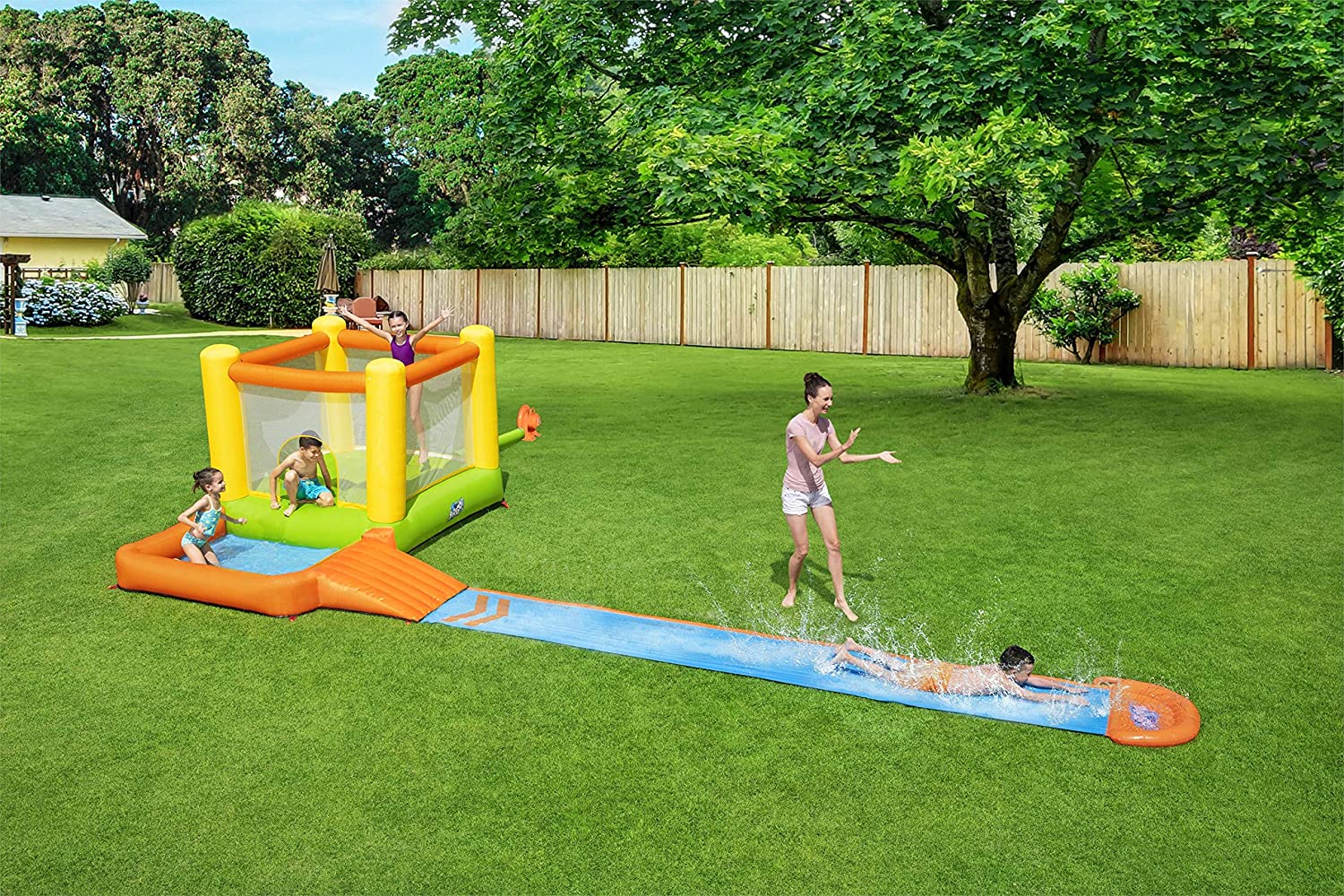Bestway H2OGO Waterpark Splash & Dash 6.62mx3mx1.50m 53343 - Colorland Toys