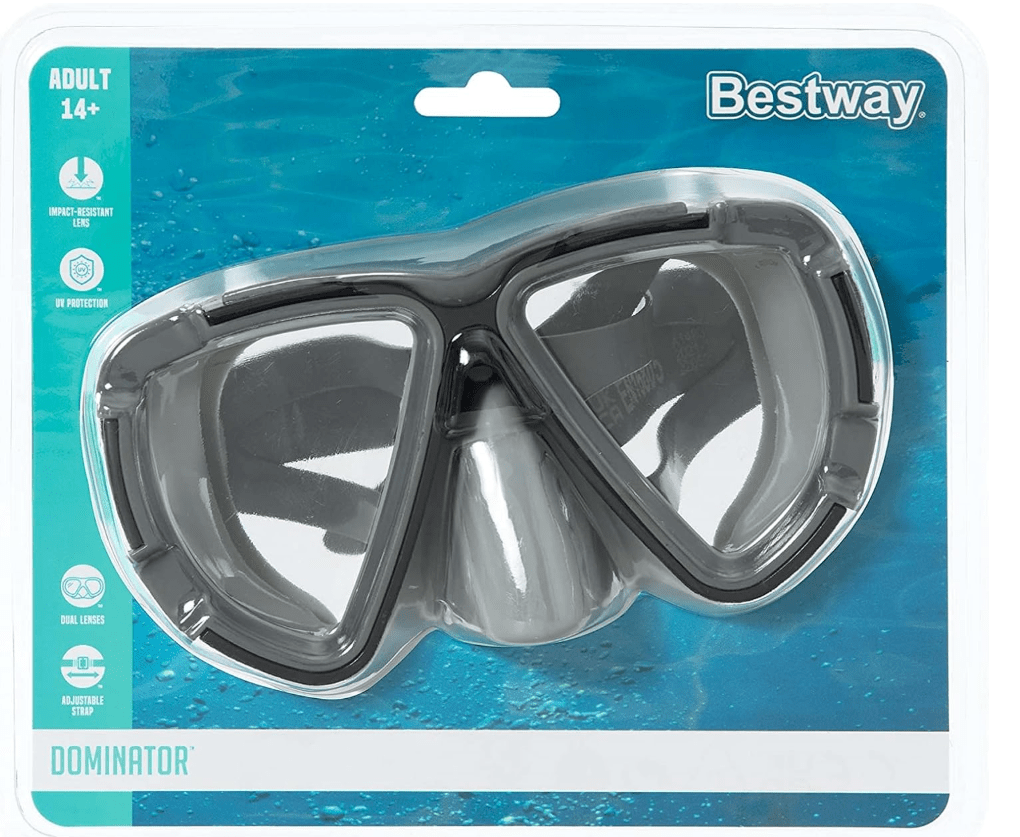 Bestway Hydro Swim Blackstripe Diving Mask 22052 - Colorland Toys