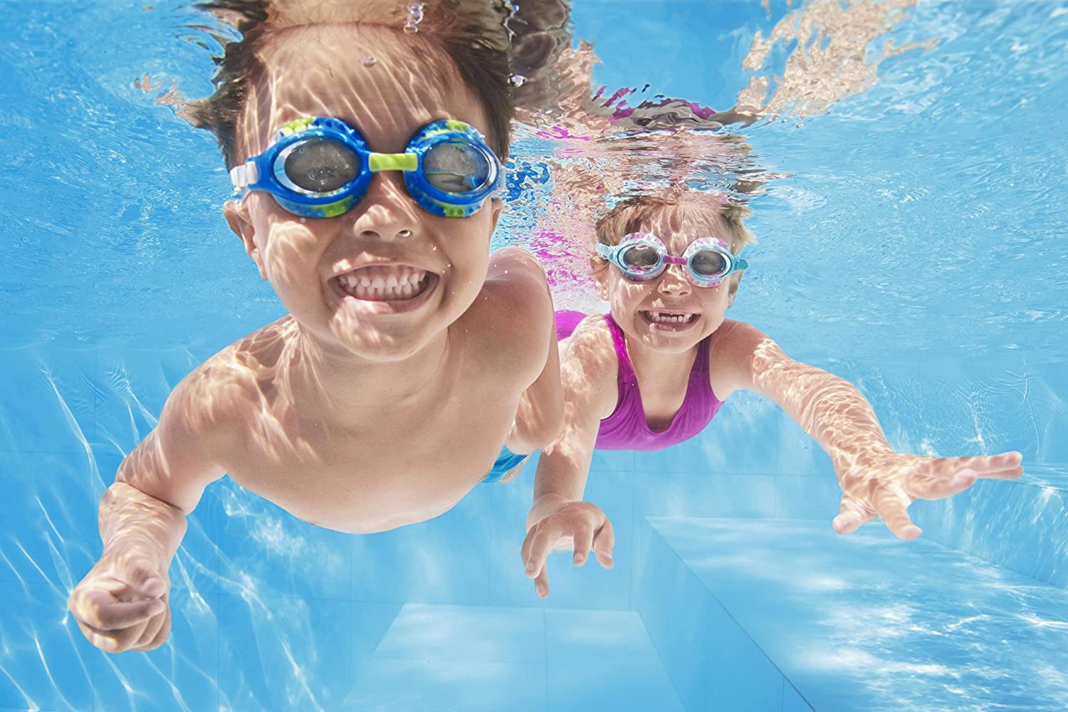 Bestway Hydro - Swim Summer Swirl Goggles 21099 - Colorland Toys