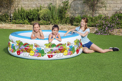 Bestway Inflatable Play Pool 3 - Ring 1.96mx53cm 51122 - Colorland Toys