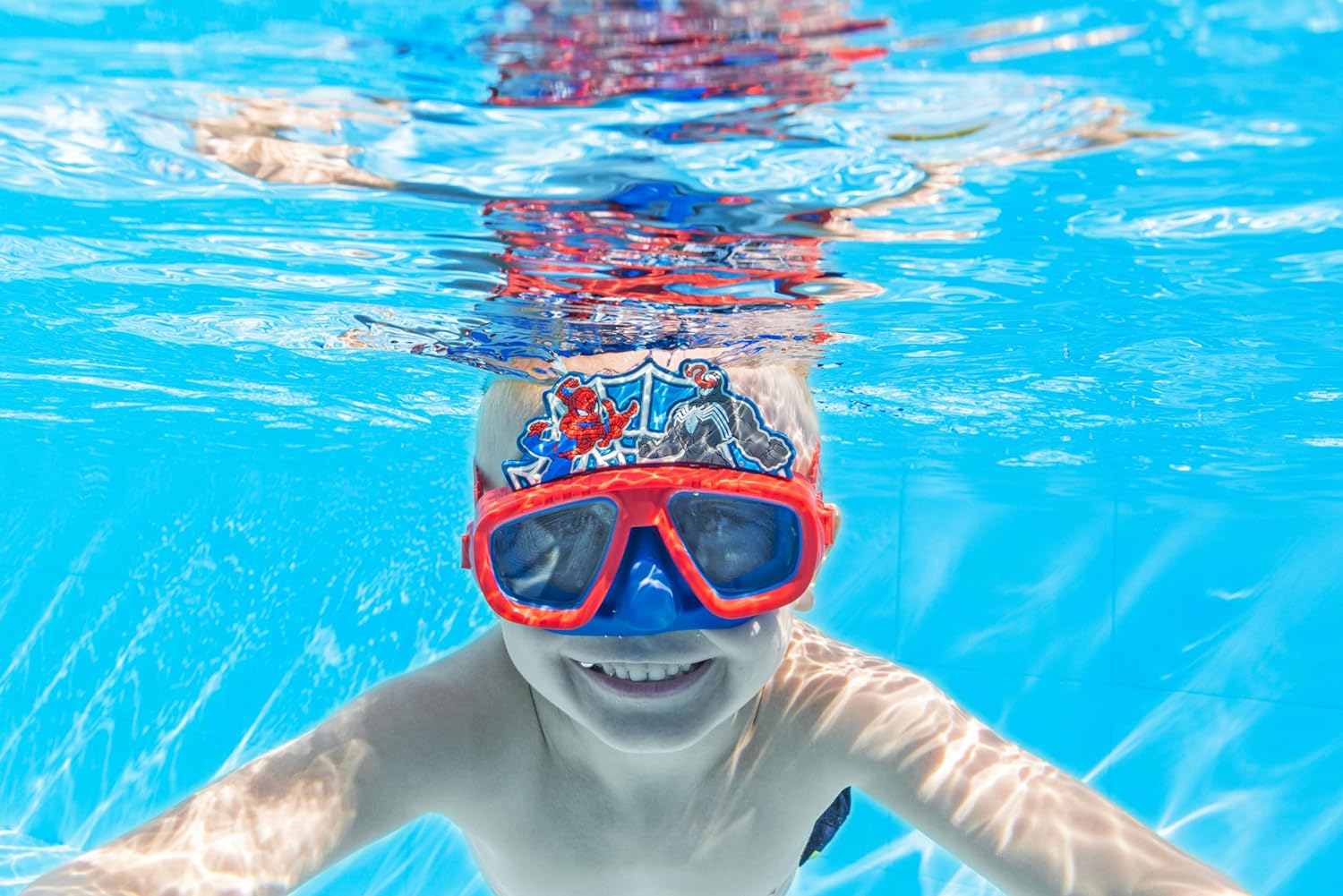 Bestway Marvel Spider - Man Deluxe Mask Goggles 98023 - Colorland Toys