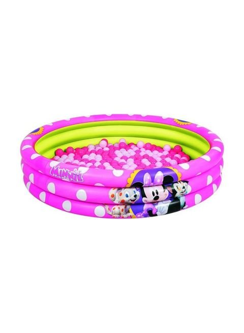 Bestway Minnie 3 - Ring Ball Pit Play Pool 1.22mx25cm 91069 - Colorland Toys