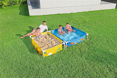 Bestway My First Frame Pool and Sandpit 2.13mx1.22mx30.5cm - Colorland Toys