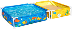 Bestway My First Frame Pool and Sandpit 2.13mx1.22mx30.5cm - Colorland Toys