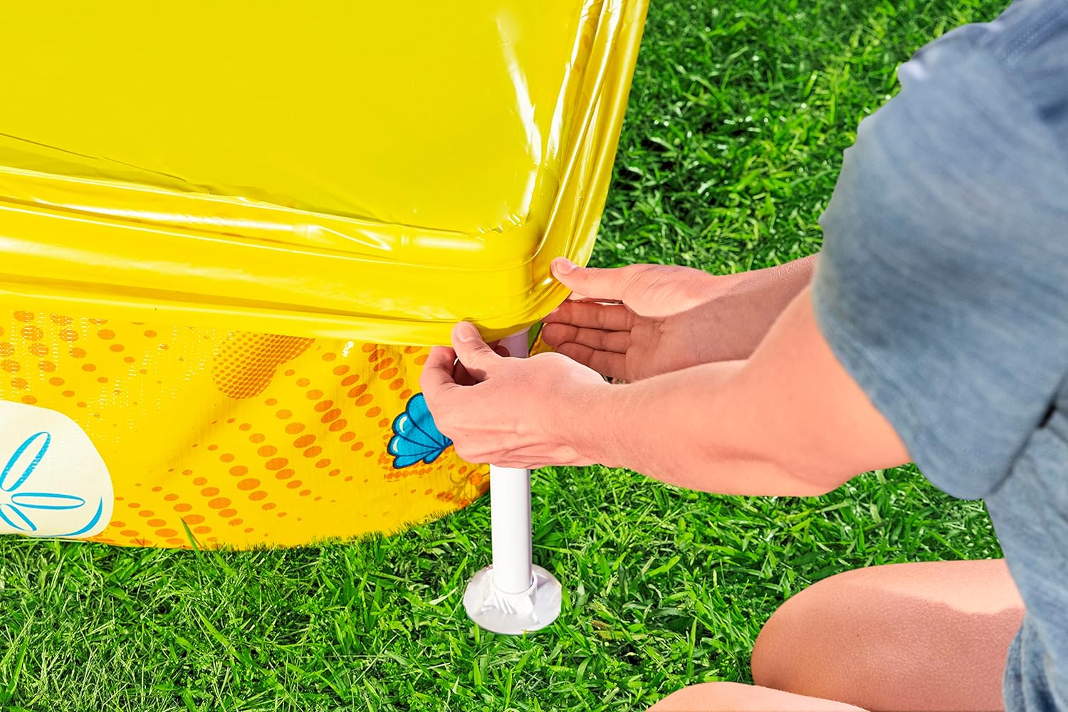 Bestway My First Frame Pool and Sandpit 2.13mx1.22mx30.5cm - Colorland Toys