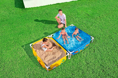 Bestway My First Frame Pool and Sandpit 2.13mx1.22mx30.5cm - Colorland Toys
