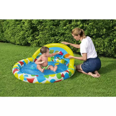 Bestway Paddling Pool Learning by Playing 120 x 117 x 46 cm 52378 - Colorland Toys