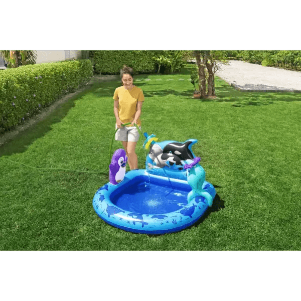 Bestway Polar Pals Playcenter 1.34m x 1.31m x 73cm 53156 - Colorland Toys