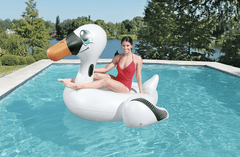 Bestway Pool Ride - on Jumbo Swan Zaina White 41109 - Colorland Toys