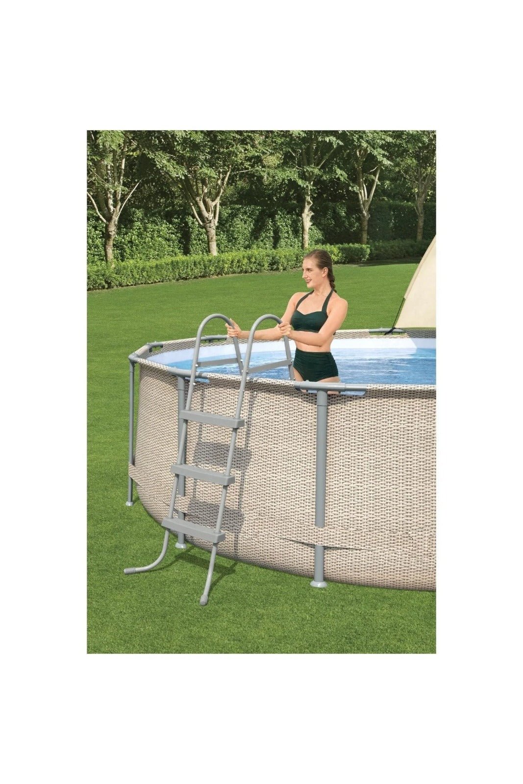 Bestway - Power Steel Pool 3.96 x 1.07m 5614V - Colorland Toys