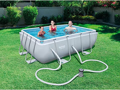 Bestway Power Steel Rectangular Frame Pool 2.82mx1.96mx84cm 56629 - Colorland Toys