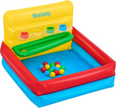 Bestway Sort ‘n Play Ball Pit Set With 15 Balls 1.04mx94cmx61cm 52546 - Colorland Toys
