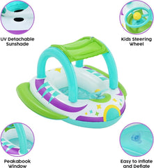 Bestway Space Splash Baby Boat 1.07mx1.12m 34149 - Colorland Toys