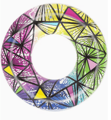 Bestway Stained Glass Swim Ring 1.19m 36232 - Colorland Toys