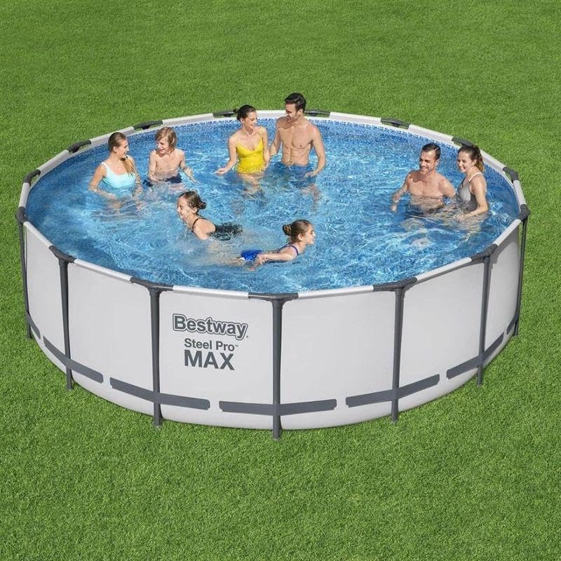 Bestway Steel Pro Frame Pool 4.57mx1.22m 56438 - Colorland Toys